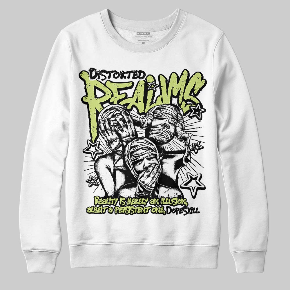 Jordan 11 “Inner Beast” DopeSkill Sweatshirt Distorted Realms Graphic Streetwear - White