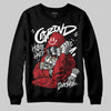 Black and White Sneakers DopeSkill Sweatshirt Grind Pray Graphic Streetwear - Black