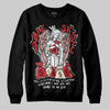 Jordan 1 Retro High OG Black Toe Reimagined DopeSkill Sweatshirt Angels Graphic Streetwear - Black