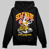 Yellow Sneakers DopeSkill Hoodie Self Made Graphic Streetwear - Black