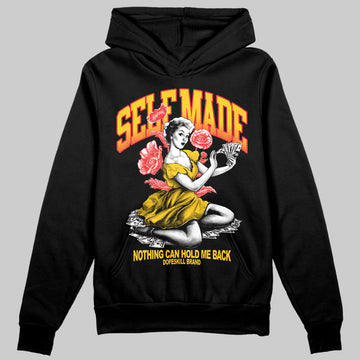 Yellow Sneakers DopeSkill Hoodie Self Made Graphic Streetwear - Black