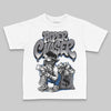 Jordan 9 Retro 'Flint Grey' 2026' DopeSkill Toddler Kids T-shirt Paper Chaser Boy Graphic Streetwear - White 