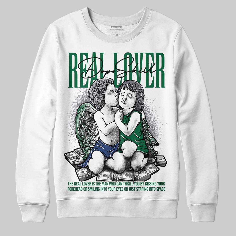 Asics GT-2160 ‘Shamrock Green’ DopeSkill Sweatshirt Real Lover Graphic Streetwear - White