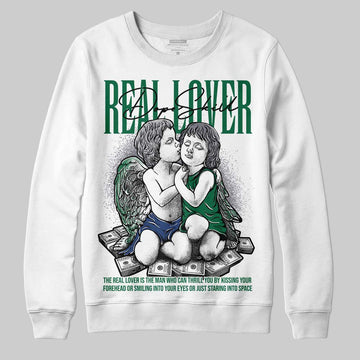 Asics GT-2160 ‘Shamrock Green’ DopeSkill Sweatshirt Real Lover Graphic Streetwear - White