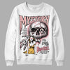 Jordan 3 GS “Red Stardust” DopeSkill Sweatshirt Mystery Ghostly Grasp Graphic Streetwear - White 