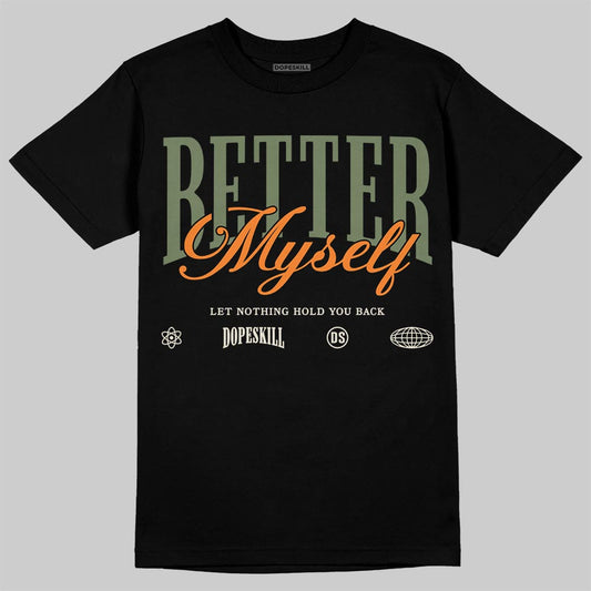 Jordan 4 Retro OG SP Undefeated (2025) DopeSkill T-Shirt Better Myself Graphic Streetwear - black