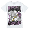 Jordan 2 “Mauve/Off-Noir” DopeSkill T-Shirt Sorry I've Been Trappin Graphic Streetwear - White 