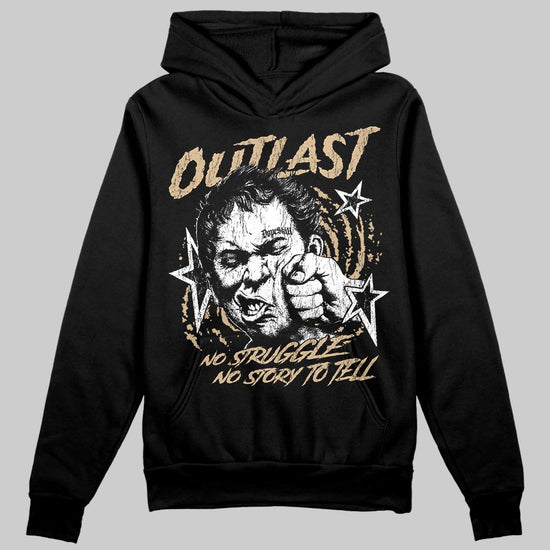 TAN Sneakers DopeSkill Hoodie Outlast Graphic Streetwear - black