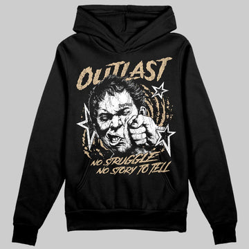 TAN Sneakers DopeSkill Hoodie Outlast Graphic Streetwear - black