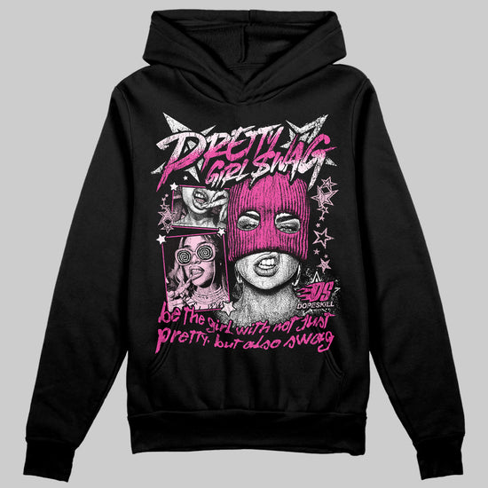 Dunk Low Triple Pink DopeSkill Hoodie Sweatshirt Pretty Girl Swag Graphic Streetwear - Black