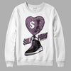 Jordan 2 “Mauve/Off-Noir” DopeSkill Sweatshirt Self Made Graphic Streetwear - White 