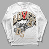 TAN Sneakers DopeSkill Long Sleeve T-Shirt Loser Lover Graphic Streetwear - White