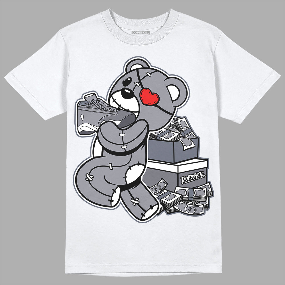 Jordan 14 Retro 'Stealth' DopeSkill T-Shirt Bear Steals Sneaker Graphic Streetwear - White 