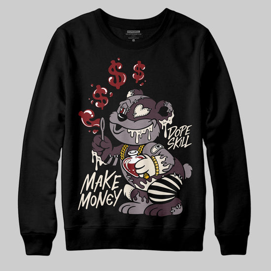 A Ma Maniére x Air Jordan 6 Retro “Smoky Mauve”⁠ DopeSkill Sweatshirt Make Money Graphic Streetwear - black