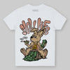 TAN Sneakers DopeSkill Toddler Kids T-shirt Slow Life Graphic Streetwear - White