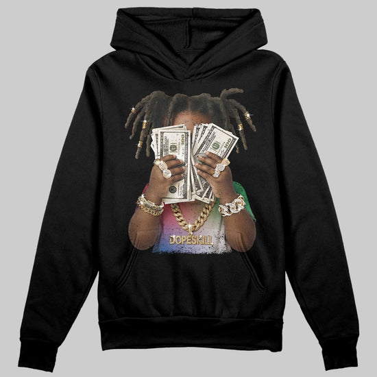 Jordan 11 Retro 285 Atlanta DopeSkill Hoodie Sweatshirt Rich Youth Graphic Streetwear - Black