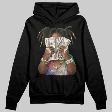 Jordan 11 Retro 285 Atlanta DopeSkill Hoodie Sweatshirt Rich Youth Graphic Streetwear - Black