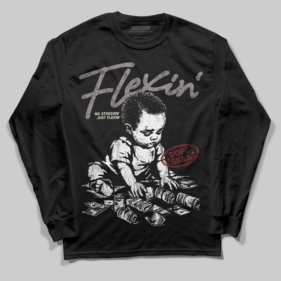 A Ma Maniére x Air Jordan 6 Retro “Smoky Mauve”⁠ DopeSkill Long Sleeve T-Shirt Flexin' Graphic Streetwear - Black