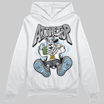 Jordan 5 Retro Wolf Grey (2026) DopeSkill Hoodie Sweatshirt At The Top Graphic Streetwear - White 