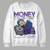 Jordan 3 Dark Iris DopeSkill Sweatshirt MOMM Graphic Streetwear - White