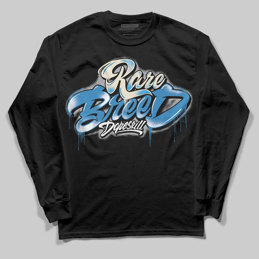 Jordan 3 Retro OG Rare Air DopeSkill Long Sleeve T-Shirt Rare Breed Type Graphic Streetwear - black