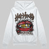 Jordan 9 'Olive' DopeSkill Hoodie Sweatshirt Hot Mouth Graphic Streetwear - White