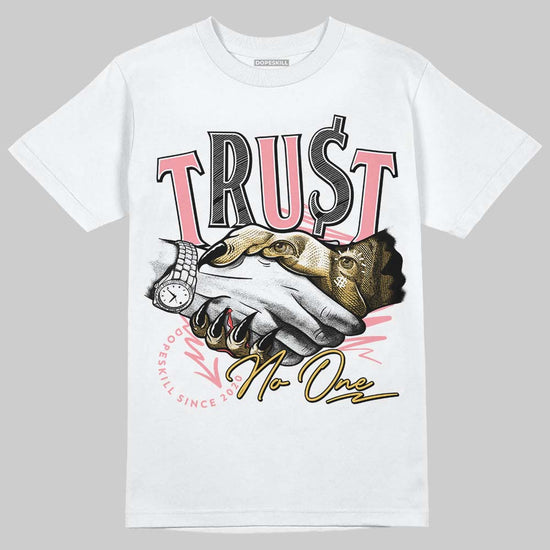 Jordan 3 GS “Red Stardust” DopeSkill T-Shirt Trust No One Graphic Streetwear - White