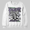 Jordan 1 Retro Low OG Zion Williamson Voodoo Alternate DopeSkill Sweatshirt Distorted Realms Graphic Streetwear - White