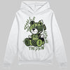 Foamposite Pro 'Pine Green' DopeSkill Hoodie Sweatshirt Smile Through The Pain Graphic Streetwear - White 