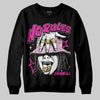 Pink Sneakers DopeSkill Sweatshirt No Rules Graphic Streetwear - black