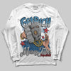 Jordan 12 Retro French Blue (2025) DopeSkill Long Sleeve T-Shirt Get Rich Graphic Streetwear
