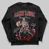 Jordan 1 Retro High OG Black Toe Reimagined DopeSkill Long Sleeve T-Shirt Cant Lose Graphic Streetwear - Black