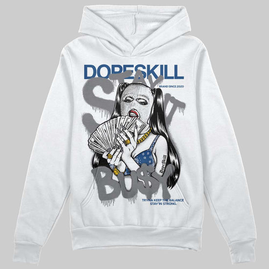 Jordan 9 Retro 'Flint Grey' 2026 DopeSkill Hoodie Sweatshirt Stay It Busy Graphic Streetwear - White 