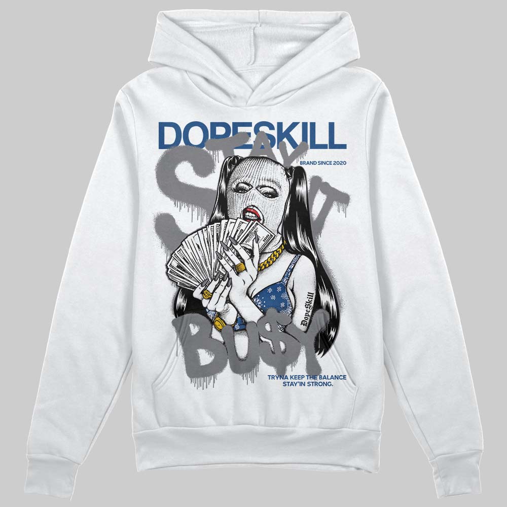 Jordan 9 Retro 'Flint Grey' 2026 DopeSkill Hoodie Sweatshirt Stay It Busy Graphic Streetwear - White 