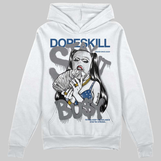Jordan 9 Retro 'Flint Grey' 2026 DopeSkill Hoodie Sweatshirt Stay It Busy Graphic Streetwear - White 