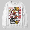 Nigel Sylvester x Air Jordan 4 ‘Brick by Brick’ DopeSkill Sweatshirt Side Hustle Graphic Streetwear - White