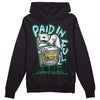 Jordan 5 “Lucky Green” DopeSkill Hoodie Sweatshirt Paid In Full Graphic Streetwear - Black