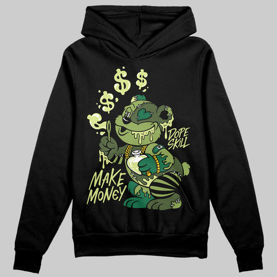 Foamposite Pro 'Pine Green' DopeSkill Hoodie Sweatshirt Make Money Graphic Streetwear - Black