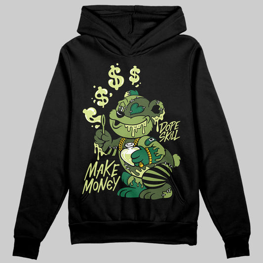 Foamposite Pro 'Pine Green' DopeSkill Hoodie Sweatshirt Make Money Graphic Streetwear - Black