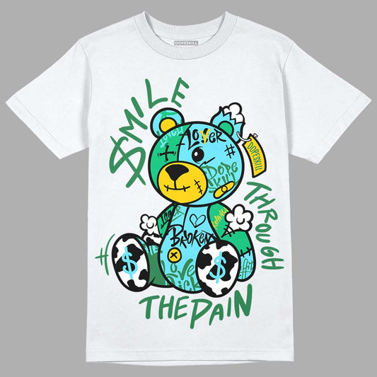 Dunk Low Ben & Jerry’s Chunky Dunky DopeSkill T-Shirt Smile Through The Pain Graphic Streetwear - WHite