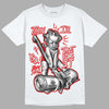 Jordan 4 Retro Red Cement DopeSkill T-Shirt Then I'll Die For It Graphic Streetwear - White