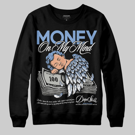 Jordan 4 WMNS 'Forget Me Not' DopeSkill Sweatshirt MOMM Graphic Streetwear - Black