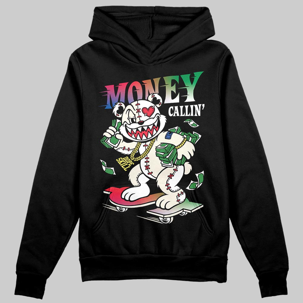 Jordan 11 Retro 285 Atlanta DopeSkill Hoodie Sweatshirt Money Callin' Graphic Streetwear - Black