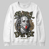 Adidas Samba OG Focus Olive Gum DopeSkill Sweatshirt Money Don't Lie Graphic Streetwear - White