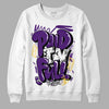 Jordan 12 “Field Purple” DopeSkill Sweatshirt New Paid In Full Graphic Streetwear - White