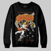 Jordan 3 “Starfish” DopeSkill Sweatshirt Nevermind Graphic Streetwear - Black