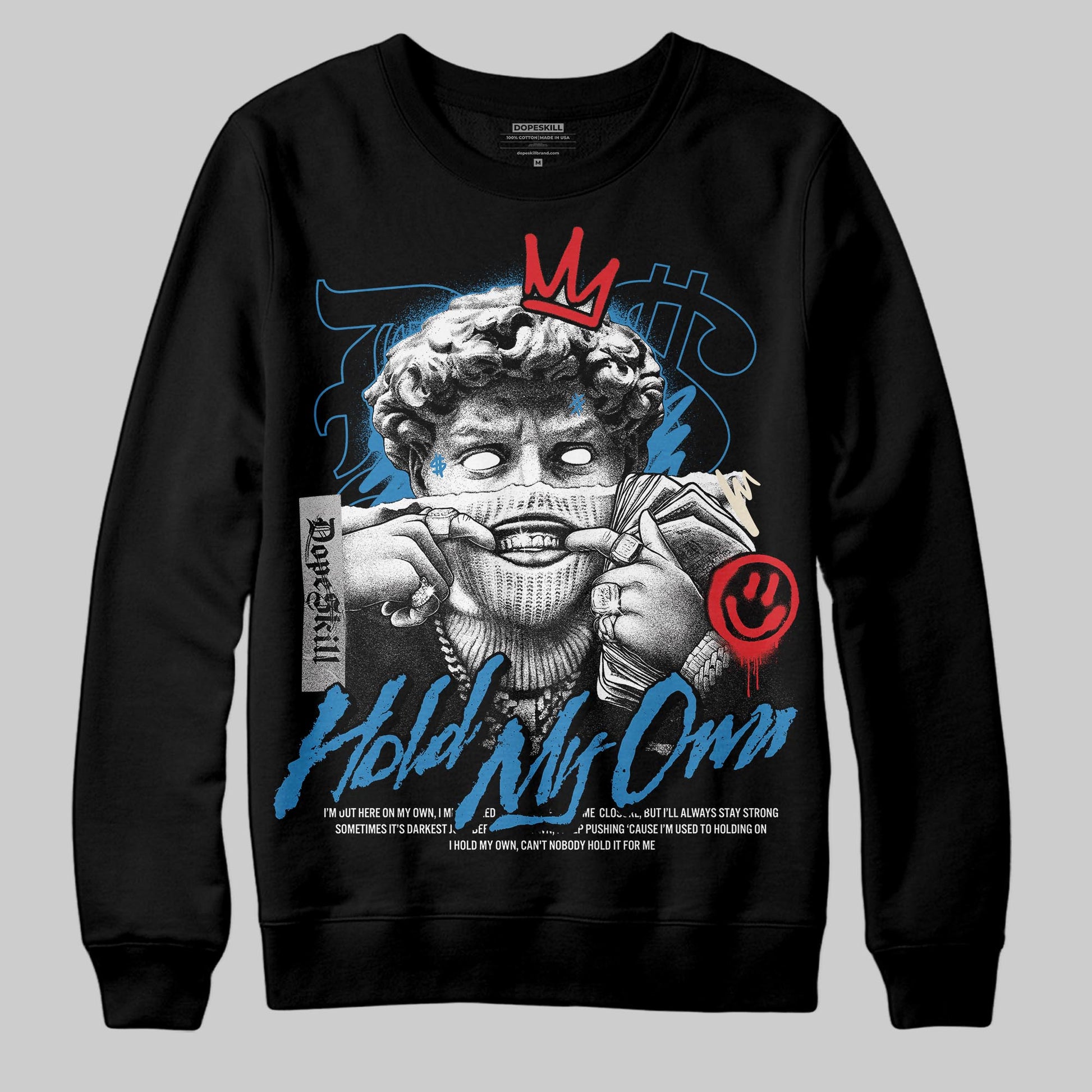 Jordan 3 Retro OG Rare Air DopeSkill Sweatshirt In My Way Graphic Streetwear - Black