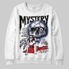 Jordan 4 “Rare Air” DopeSkill Sweatshirt Mystery Ghostly Grasp Graphic Streetwear - White 