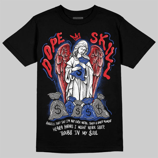 Jordan 3 “Seoul 2.0” DopeSkill T-Shirt Angels Graphic Streetwear - Black