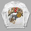 Jordan 13 Wheat 2023 DopeSkill Long Sleeve T-Shirt Loser Lover Graphic Streetwear - White